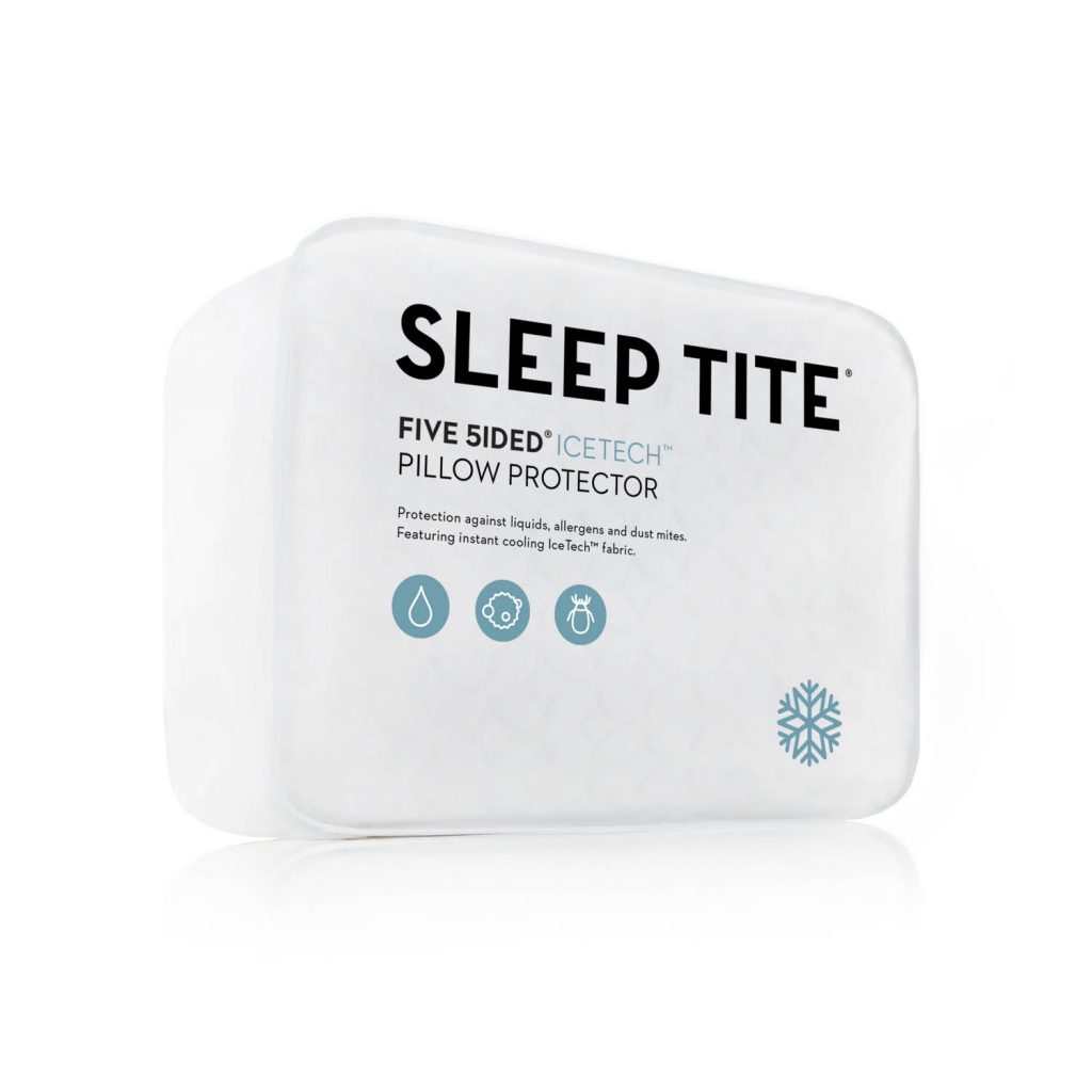 pillow protector with zipper